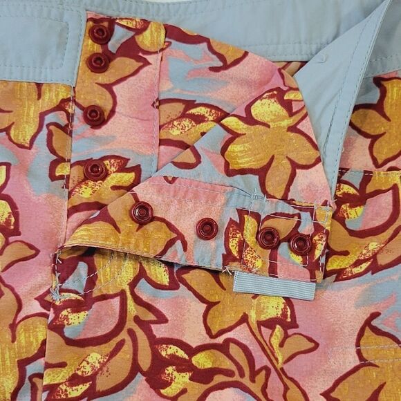 Royal Robbins Multi Color Splash Around Quick Dry UPF 30+ Mini Skirt Size 14 - Picture 4 of 10